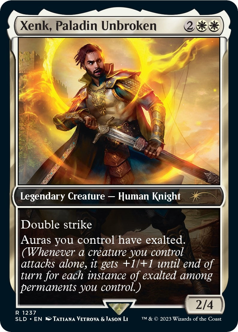 Image for Xenk, Paladin Unbroken (1237) [Secret Lair Drop Series] - Magic: The Gathering