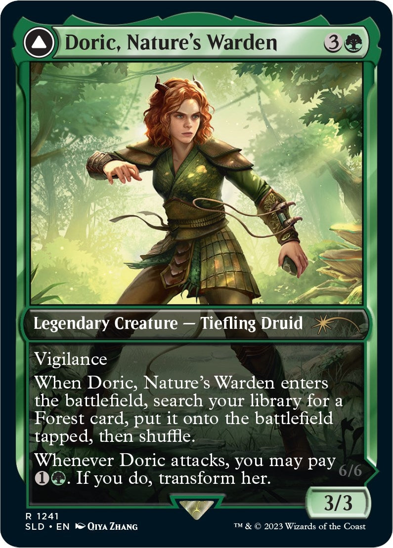 Image for Doric, Nature's Warden (1241) [Secret Lair Drop Series] - Magic: The Gathering