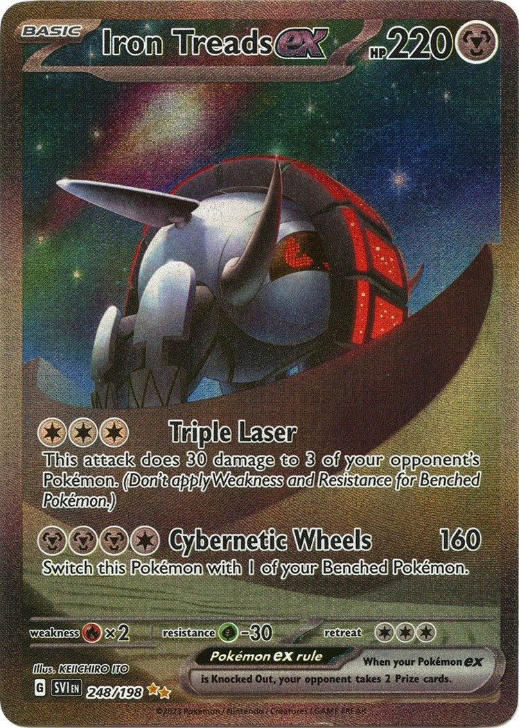 Image for Iron Treads ex (248/198) [SV01: Scarlet & Violet Base Set] - Pokemon