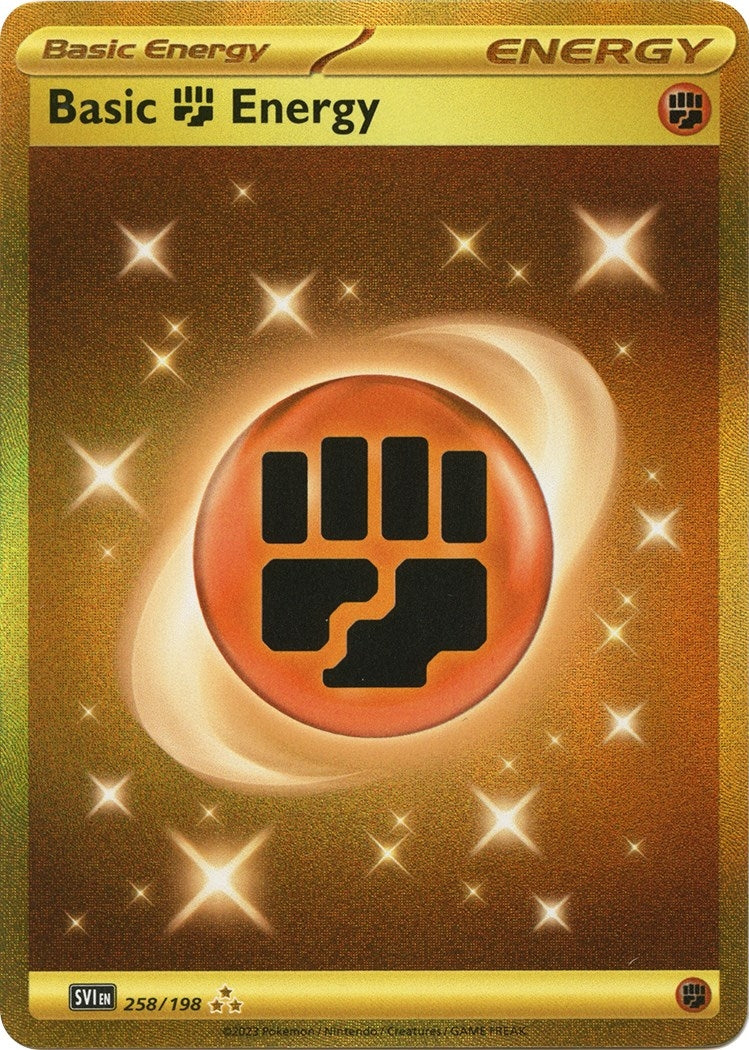 Image for Basic Fighting Energy (258/198) [SV01: Scarlet & Violet Base Set] - Pokemon