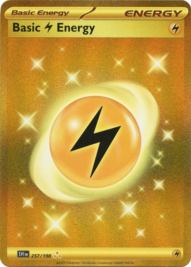 Image for Basic Lightning Energy (257/198) [SV01: Scarlet & Violet Base Set] - Pokemon