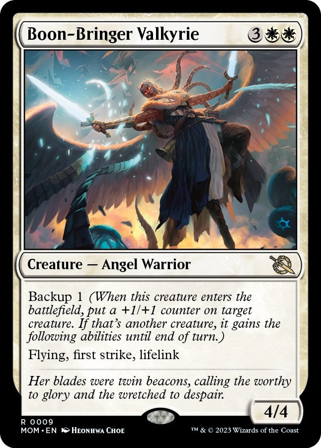 Image for Boon-Bringer Valkyrie (9) [March of the Machine] - Magic: The Gathering