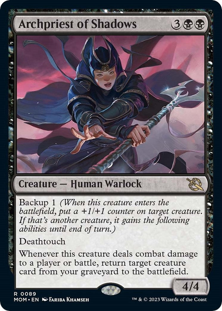 Image for Archpriest of Shadows (89) [March of the Machine] - Magic: The Gathering