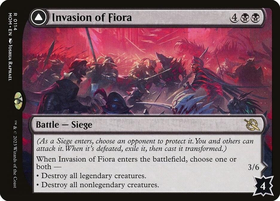 Image for Invasion of Fiora (114) [March of the Machine] - Magic: The Gathering