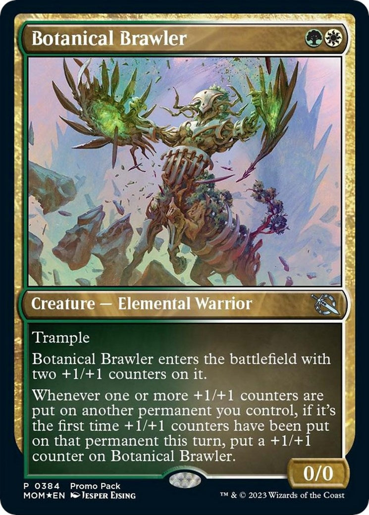 Image for Botanical Brawler (384) [March of the Machine] - Magic: The Gathering