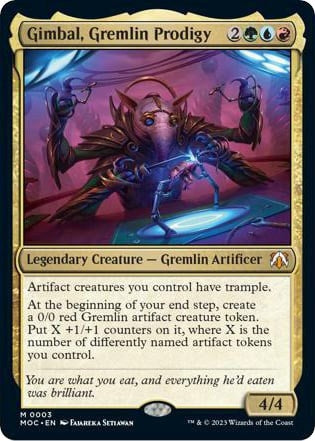 Image for Gimbal, Gremlin Prodigy (3) [March of the Machine] - Magic: The Gathering
