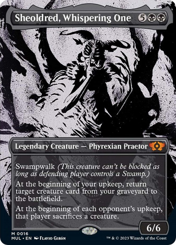 Image for Sheoldred, Whispering One (16) [March of the Machine: Multiverse Legends] - Magic: The Gathering