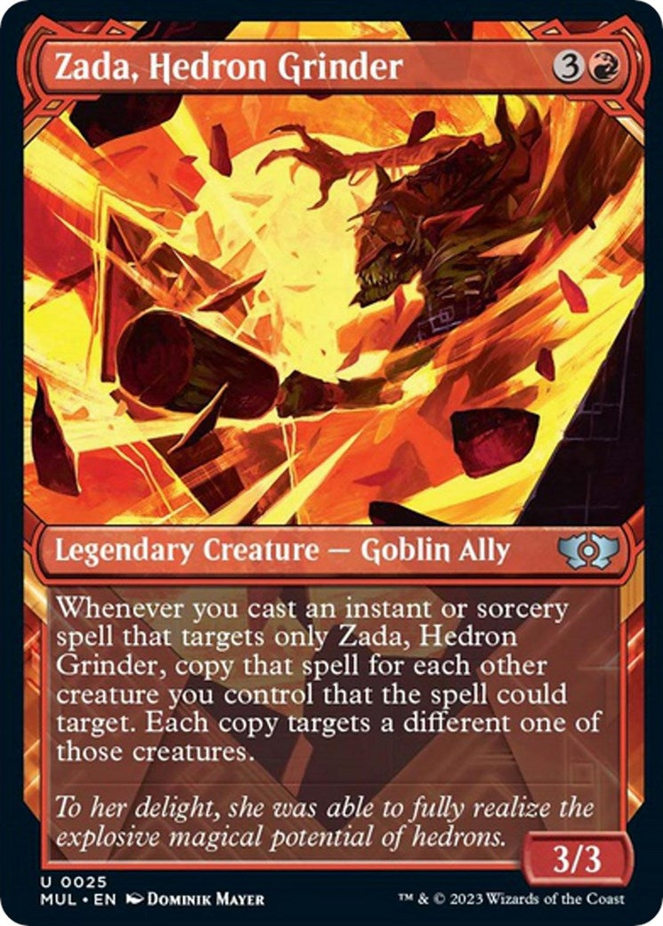 Image for Zada, Hedron Grinder (25) [March of the Machine: Multiverse Legends] - Magic: The Gathering
