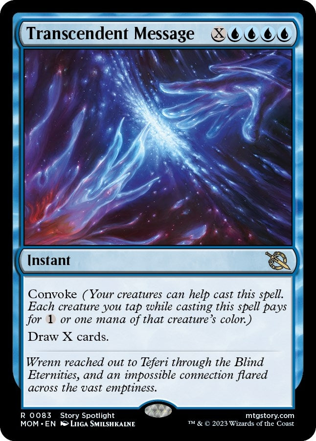Image for Transcendent Message (83) [March of the Machine] - Magic: The Gathering
