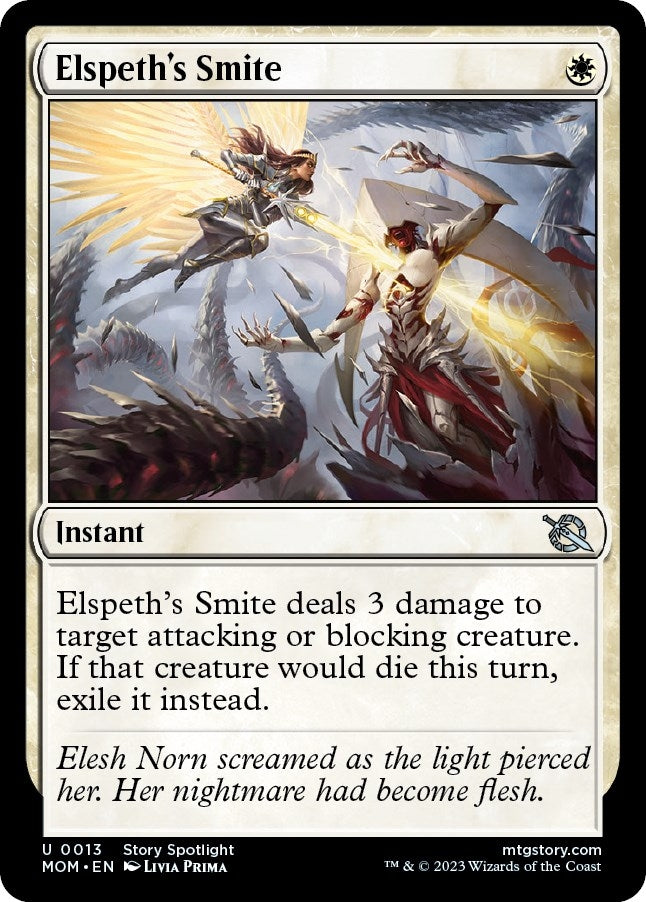 Image for Elspeth's Smite (13) [March of the Machine] - Magic: The Gathering