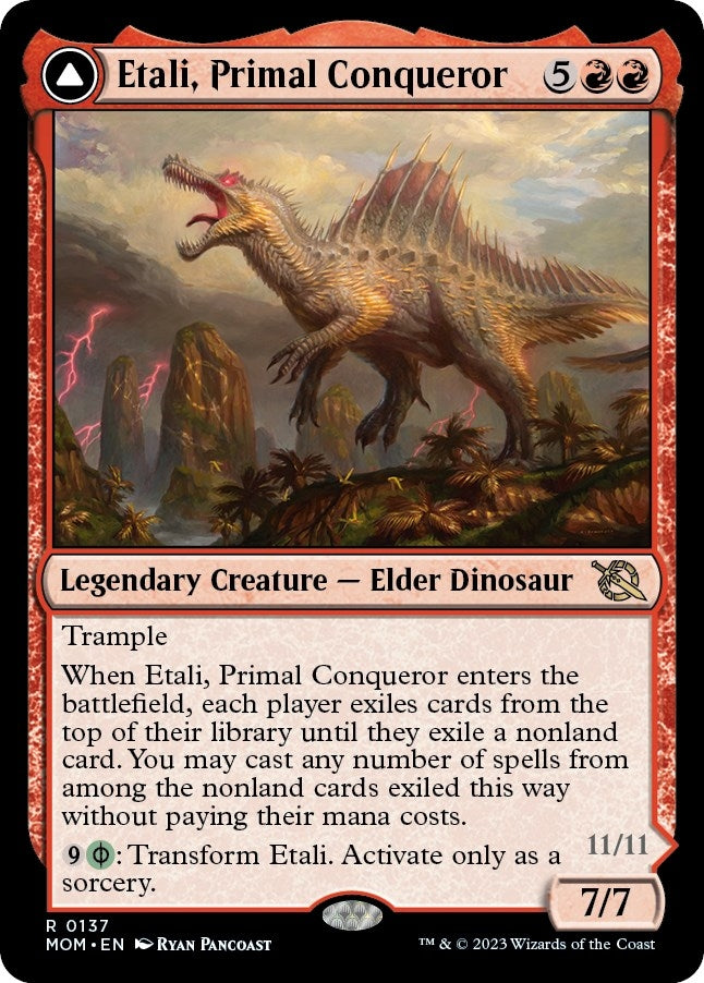 Image for Etali, Primal Conqueror (137) [March of the Machine] - Magic: The Gathering
