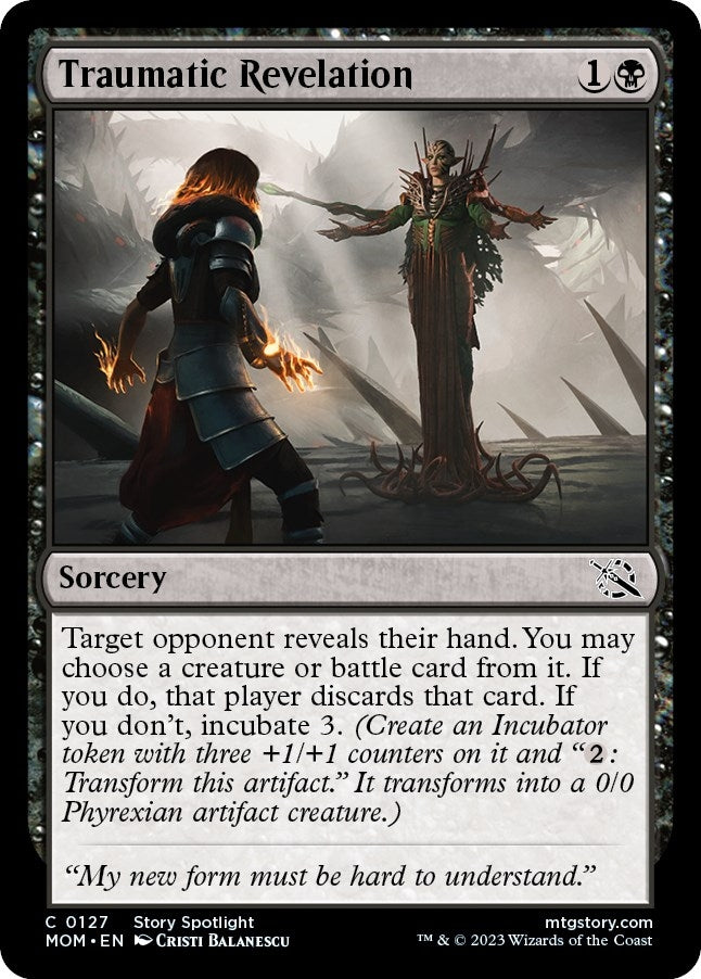 Image for Traumatic Revelation (127) [March of the Machine] - Magic: The Gathering