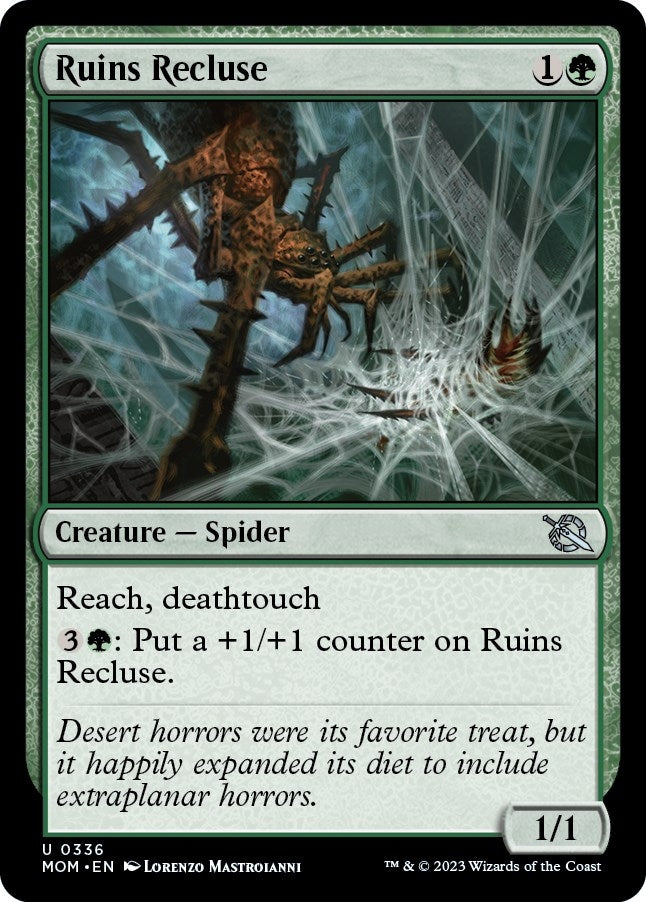 Image for Ruins Recluse (336) [March of the Machine] - Magic: The Gathering