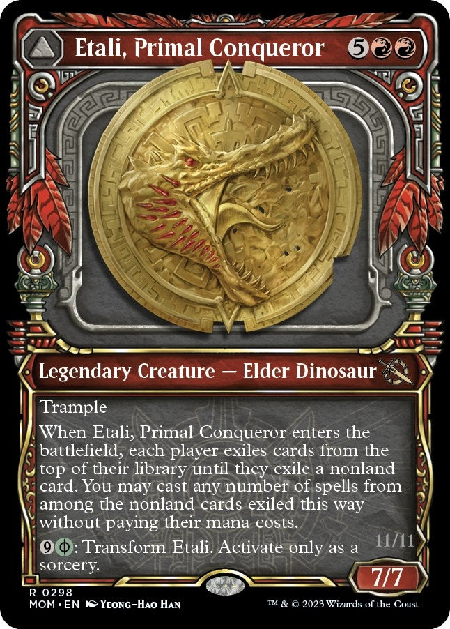 Image for Etali, Primal Conqueror (Showcase) (298) [March of the Machine] - Magic: The Gathering