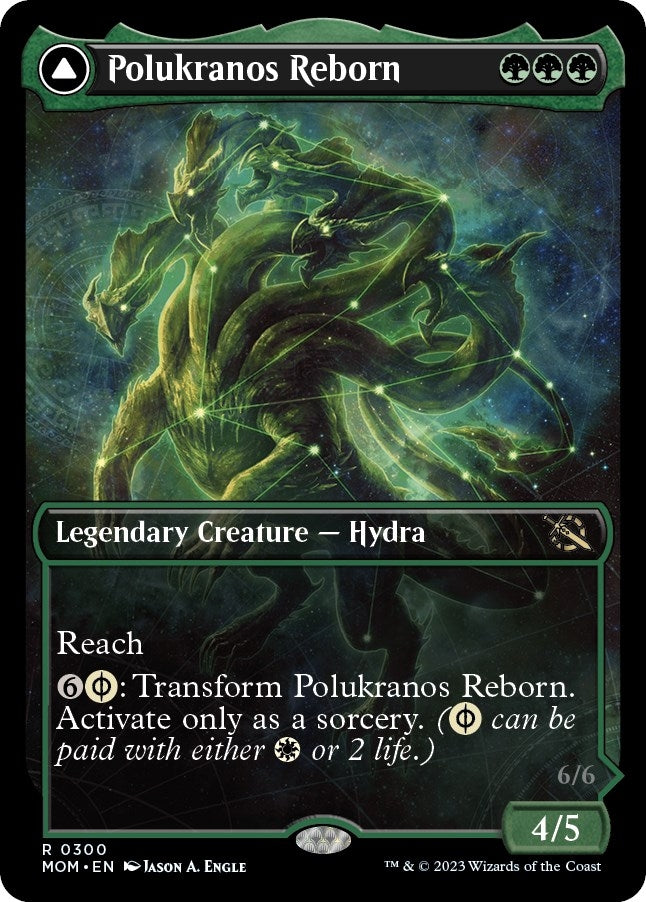 Image for Polukranos Reborn (Showcase) (300) [March of the Machine] - Magic: The Gathering