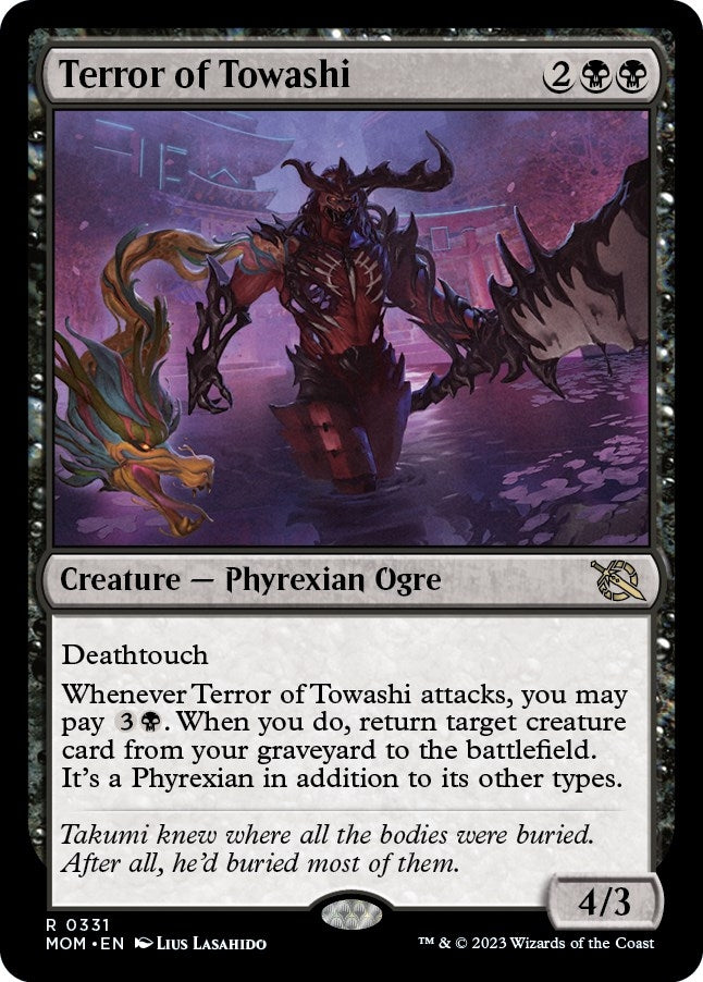 Image for Terror of Towashi (331) [March of the Machine] - Magic: The Gathering