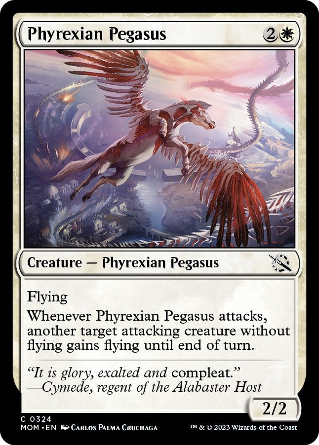 Image for Phyrexian Pegasus (324) [March of the Machine] - Magic: The Gathering