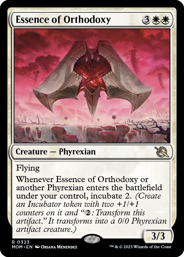 Image for Essence of Orthodoxy (323) [March of the Machine] - Magic: The Gathering
