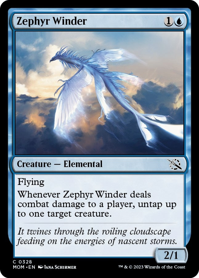 Image for Zephyr Winder (328) [March of the Machine] - Magic: The Gathering
