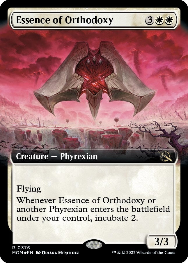Image for Essence of Orthodoxy (Extended Art) (376) [March of the Machine] - Magic: The Gathering
