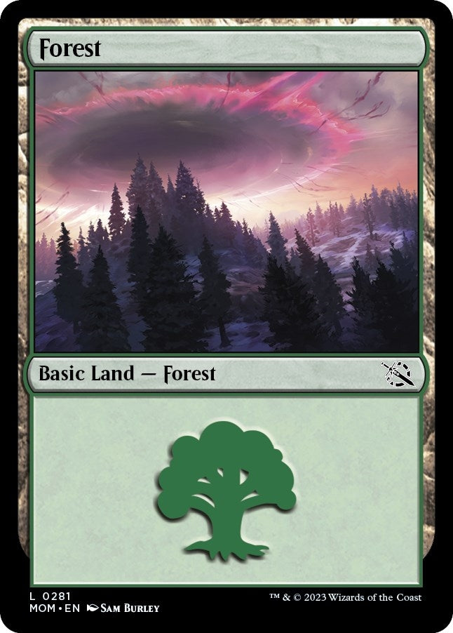Image for Forest (0281) (281) [March of the Machine] - Magic: The Gathering