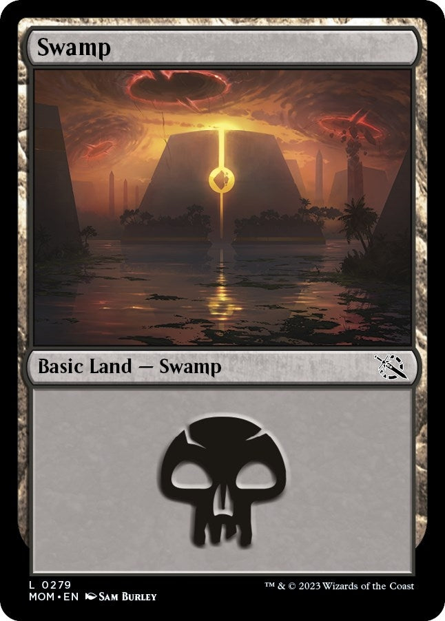 Image for Swamp (0279) (279) [March of the Machine] - Magic: The Gathering