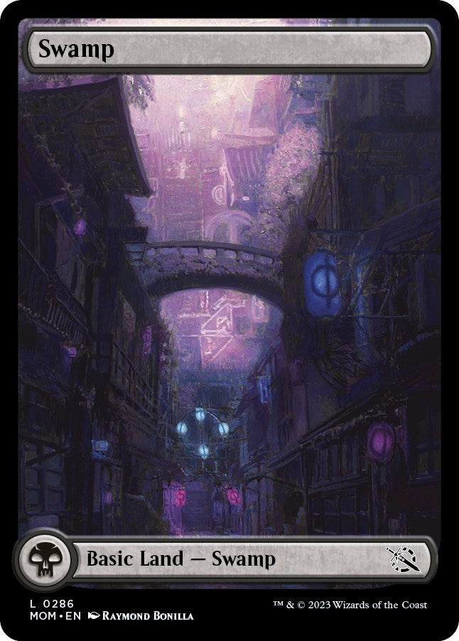 Image for Swamp (0286) (286) [March of the Machine] - Magic: The Gathering