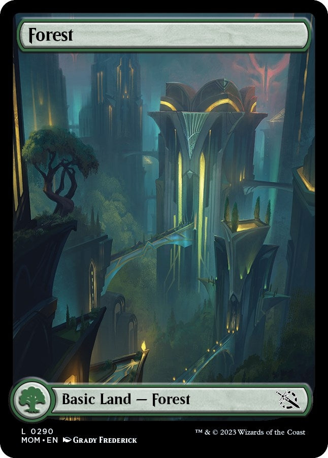 Image for Forest (0290) (290) [March of the Machine] - Magic: The Gathering