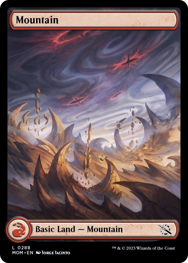 Image for Mountain (0288) (288) [March of the Machine] - Magic: The Gathering