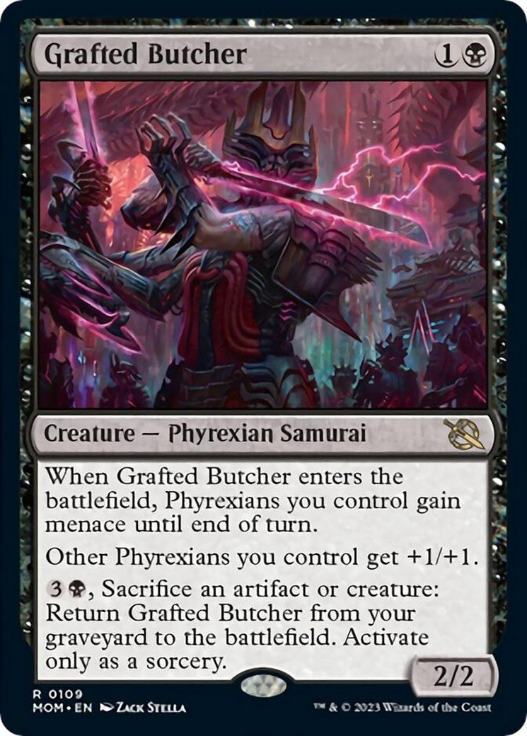 Image for Grafted Butcher (109) [March of the Machine] - Magic: The Gathering