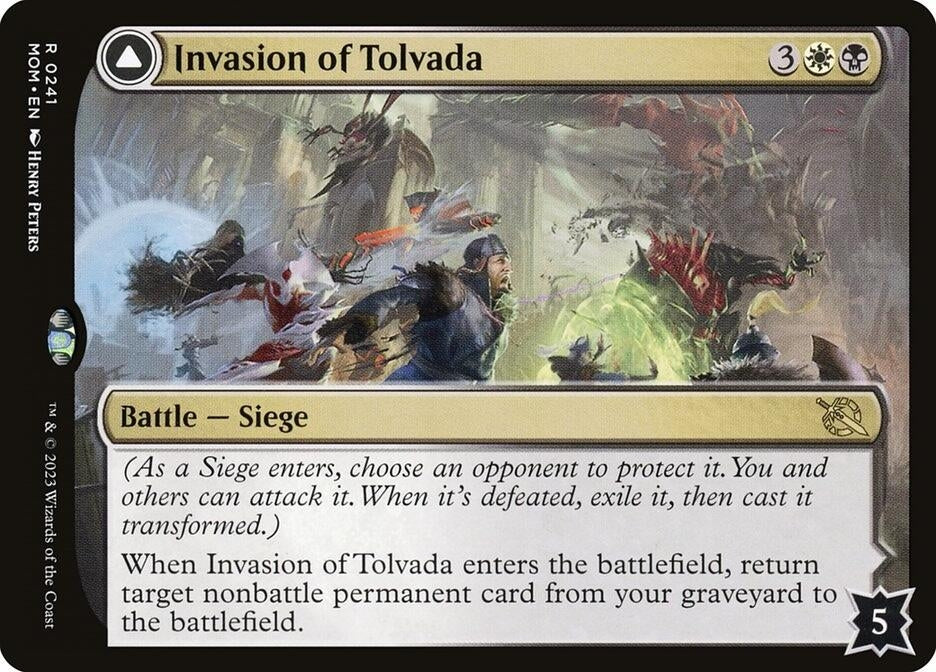 Image for Invasion of Tolvada (241) [March of the Machine] - Magic: The Gathering