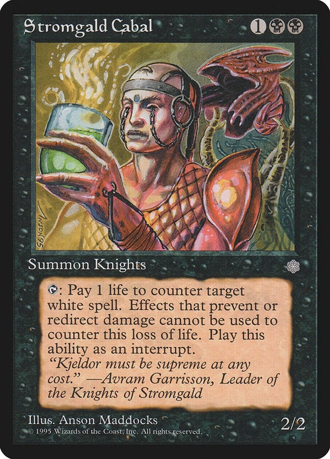 Image for Stromgald Cabal [Ice Age] - Magic: The Gathering