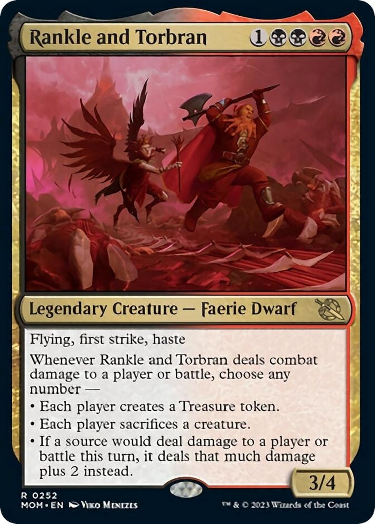 Image for Rankle and Torbran (252) [March of the Machine] - Magic: The Gathering
