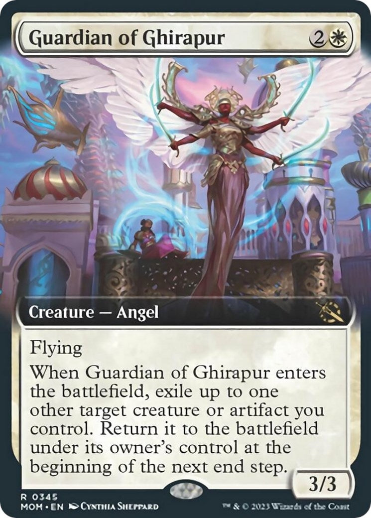 Image for Guardian of Ghirapur (Extended Art) (345) [March of the Machine] - Magic: The Gathering