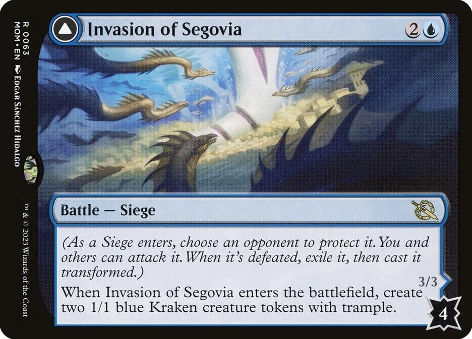 Image for Invasion of Segovia (63) [March of the Machine] - Magic: The Gathering