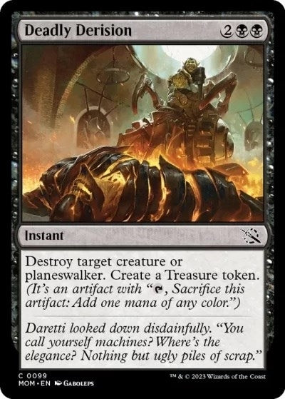 Image for Deadly Derision (99) [March of the Machine] - Magic: The Gathering