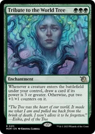 Image for Tribute to the World Tree (211) [March of the Machine] - Magic: The Gathering