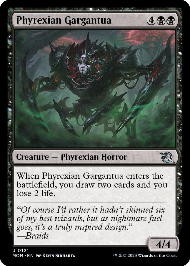 Image for Phyrexian Gargantua (121) [March of the Machine] - Magic: The Gathering