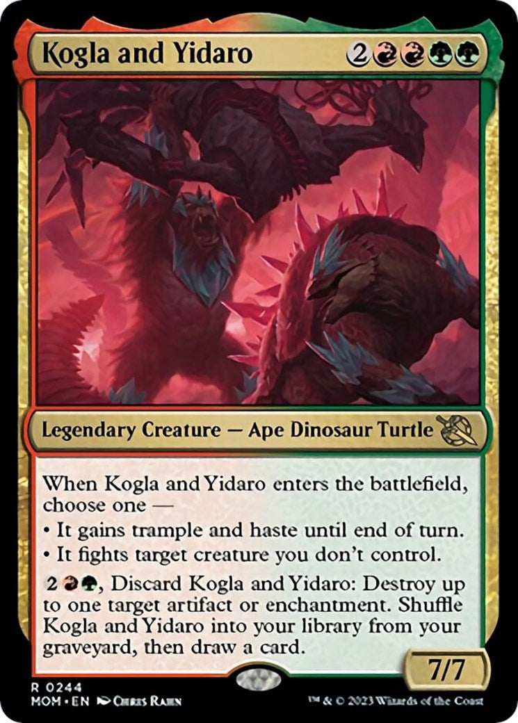 Image for Kogla and Yidaro (244) [March of the Machine] - Magic: The Gathering