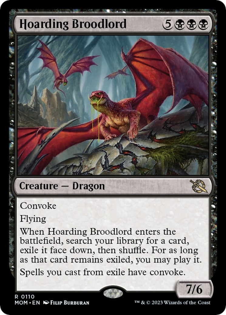 Image for Hoarding Broodlord (110) [March of the Machine] - Magic: The Gathering