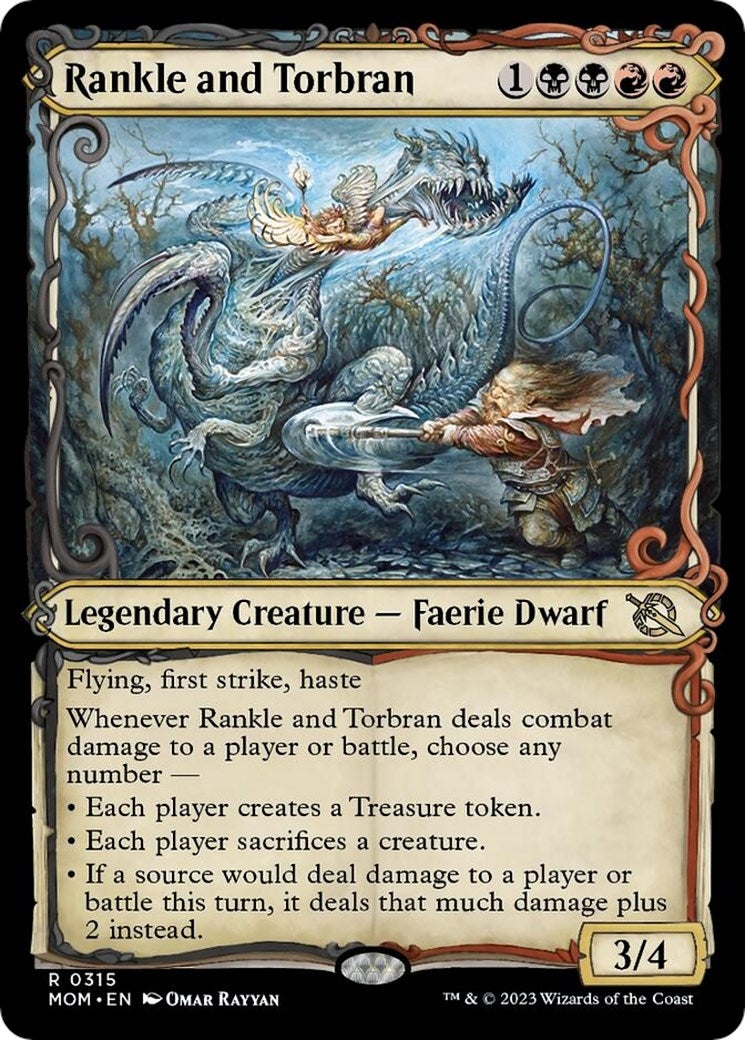 Image for Rankle and Torbran (Showcase) (315) [March of the Machine] - Magic: The Gathering