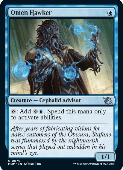 Image for Omen Hawker (70) [March of the Machine] - Magic: The Gathering