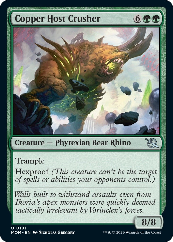 Image for Copper Host Crusher (181) [March of the Machine] - Magic: The Gathering