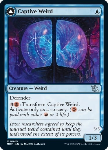 Image for Captive Weird (49) [March of the Machine] - Magic: The Gathering