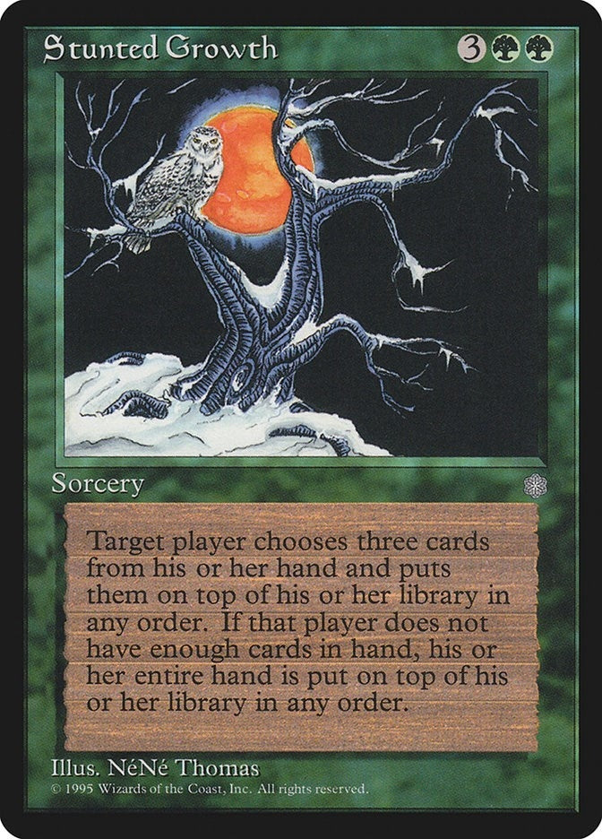 Image for Stunted Growth [Ice Age] - Magic: The Gathering