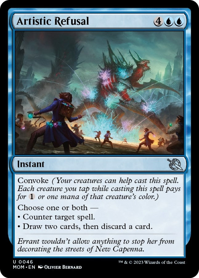 Image for Artistic Refusal (46) [March of the Machine] - Magic: The Gathering