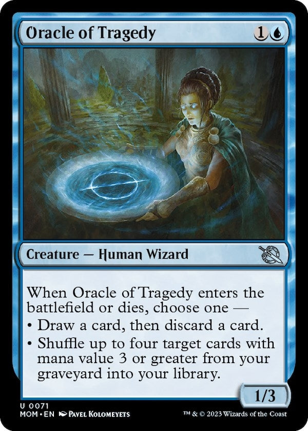 Image for Oracle of Tragedy (71) [March of the Machine] - Magic: The Gathering
