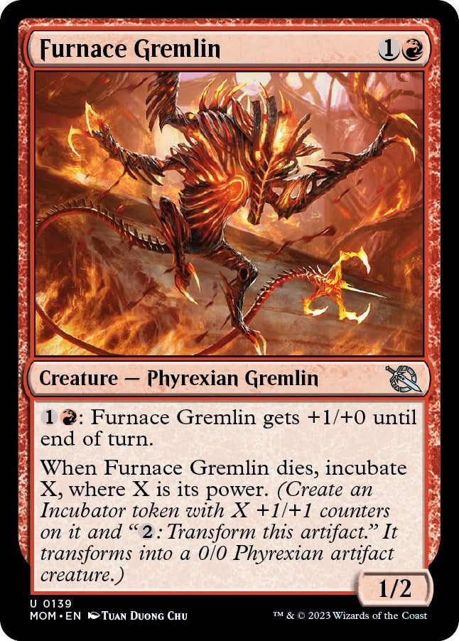 Image for Furnace Gremlin (139) [March of the Machine] - Magic: The Gathering