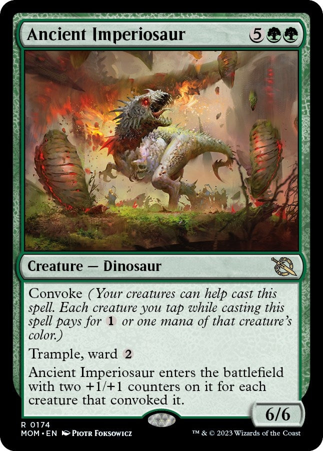 Image for Ancient Imperiosaur (174) [March of the Machine] - Magic: The Gathering