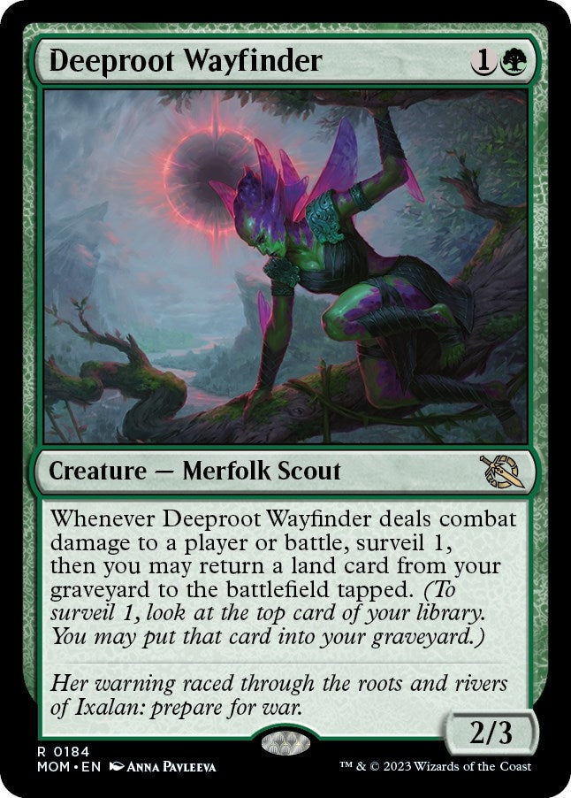 Image for Deeproot Wayfinder (184) [March of the Machine] - Magic: The Gathering